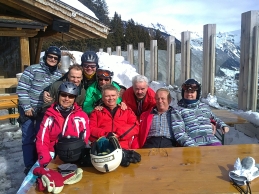 Pause auf der Rodleralm in St. Anton